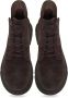 Cesare Gaspari Ankle Boots van Suède met Platte Zool Brown Dames - Thumbnail 6