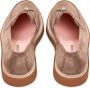 Cesare Gaspari Suede Slip-On Loafers Beige Brown Dames - Thumbnail 9
