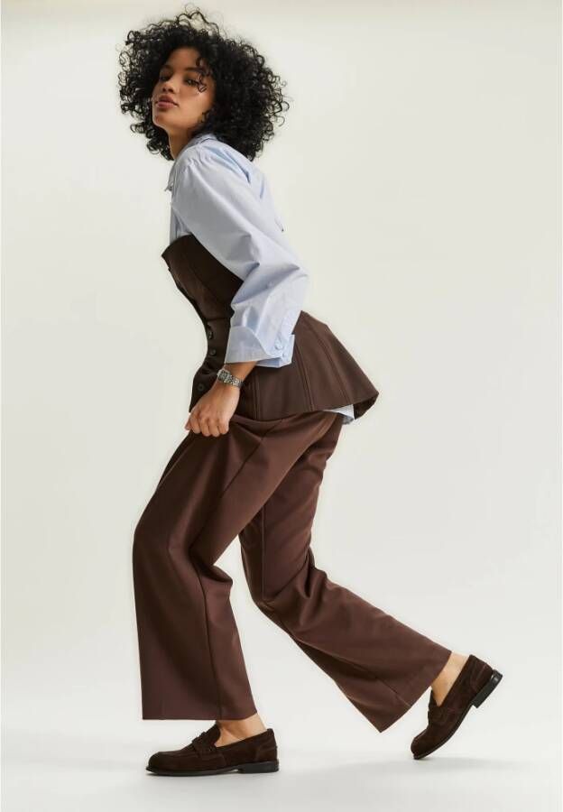 Cesare Gaspari Suede Strap Loafers