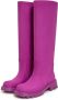 Cesare Gaspari Kniehoge Chunky zool laarzen Roze Pink Dames - Thumbnail 2