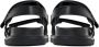 Cesare Gaspari Urban Leather Platform Sandals Black Dames - Thumbnail 5