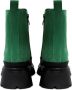 Cesare Gaspari Urban Platform Enkellaarzen Groen Green Dames - Thumbnail 8