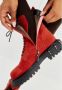 Cesare Gaspari Veterlaarzen met dikke zool Rood Red Dames - Thumbnail 8