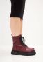 Cesare Gaspari Veters Winter Enkellaarzen Red Dames - Thumbnail 7
