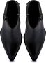 Cesare Gaspari Warm Gevoerde Blokhak Enkellaarzen Black Dames - Thumbnail 6
