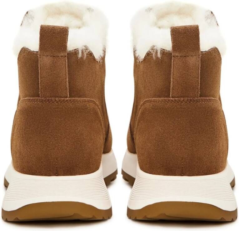 Cesare Gaspari Winter Warm Gevoerde Laarzen Bruin Brown Dames
