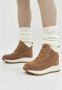 Cesare Gaspari Winter Warm Gevoerde Laarzen Bruin Brown Dames - Thumbnail 6