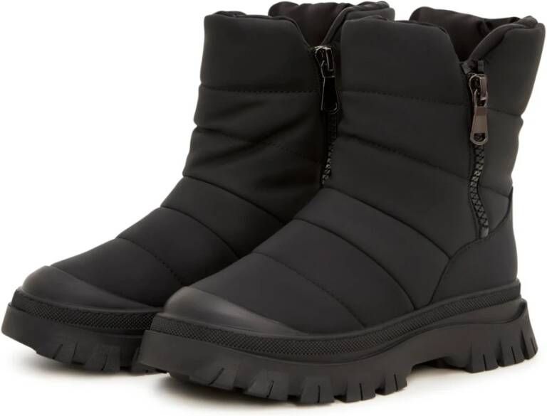 Cesare Gaspari Platform Winterlaarzen Zwart Black Dames