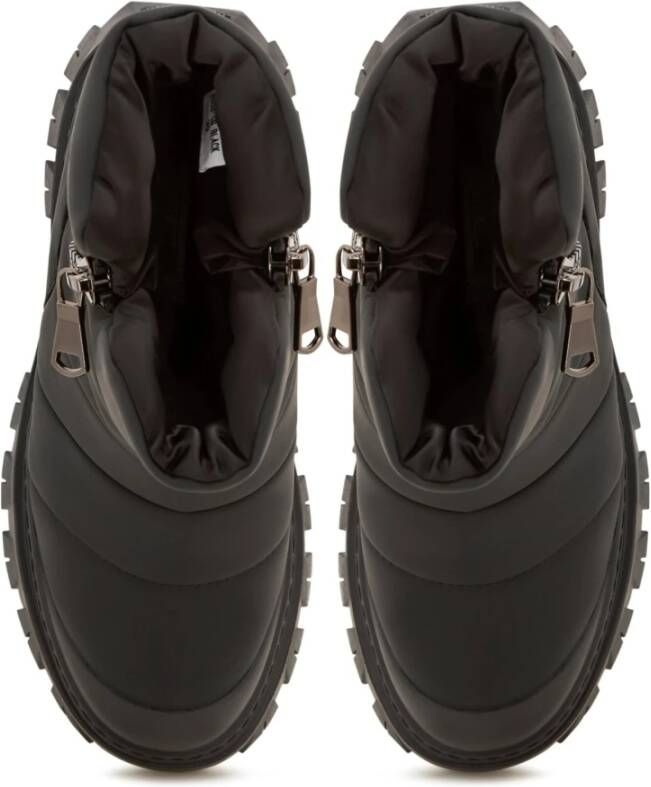 Cesare Gaspari Platform Winterlaarzen Zwart Black Dames
