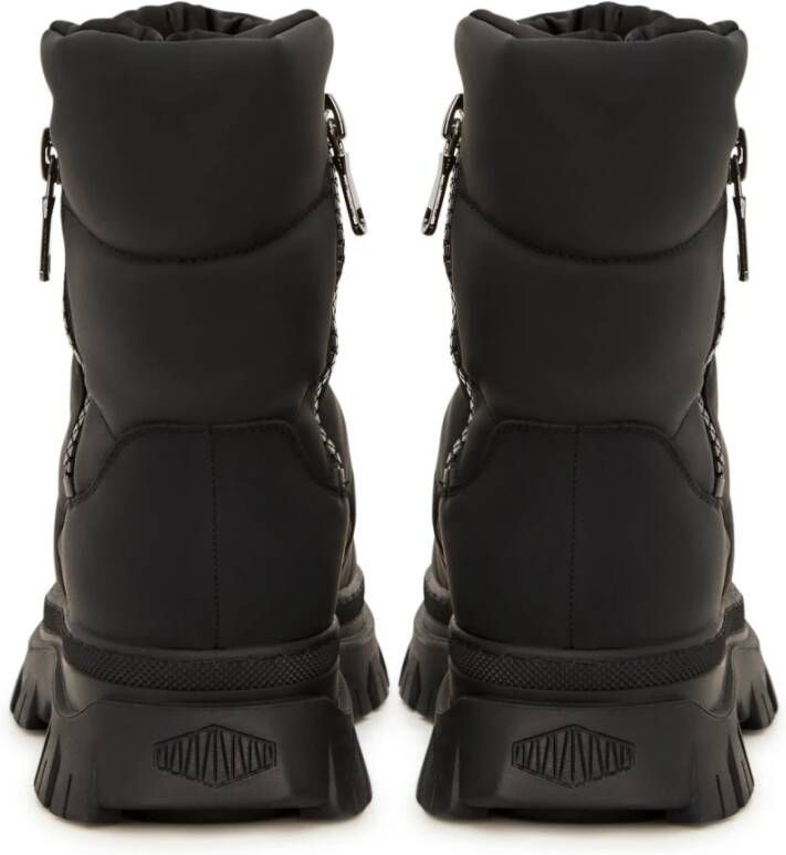 Cesare Gaspari Platform Winterlaarzen Zwart Black Dames