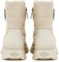 Cesare Gaspari Winter Warme Gevoerde Laarzen Beige Dames - Thumbnail 5