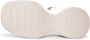 Cesare Gaspari Witte Leren Plateau Sandalen Joanna White Dames - Thumbnail 9