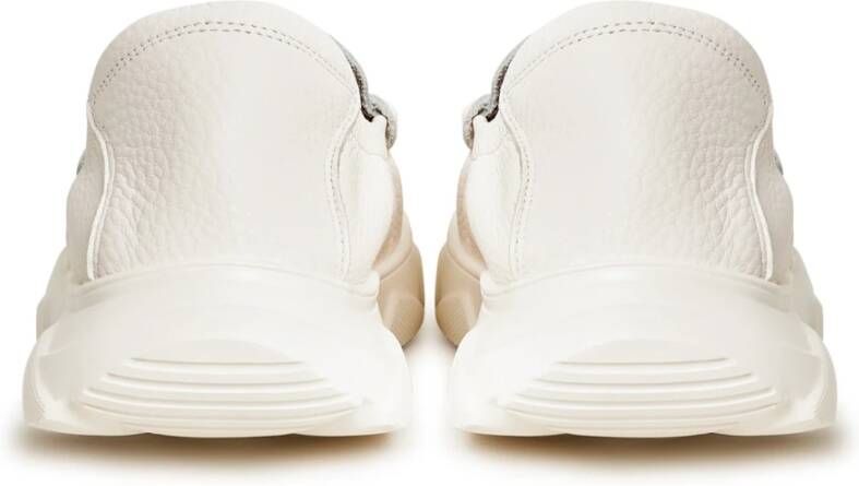 Cesare Gaspari Witte Platform Moccasins White Dames