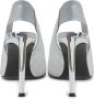 Cesare Gaspari Zilveren Hoge Hakken Slingback Pumps Gray Dames - Thumbnail 9