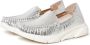 Cesare Gaspari Zilveren Platform Moccasins Alisa Gray Dames - Thumbnail 2