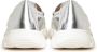 Cesare Gaspari Zilveren Platform Moccasins Alisa Gray Dames - Thumbnail 3