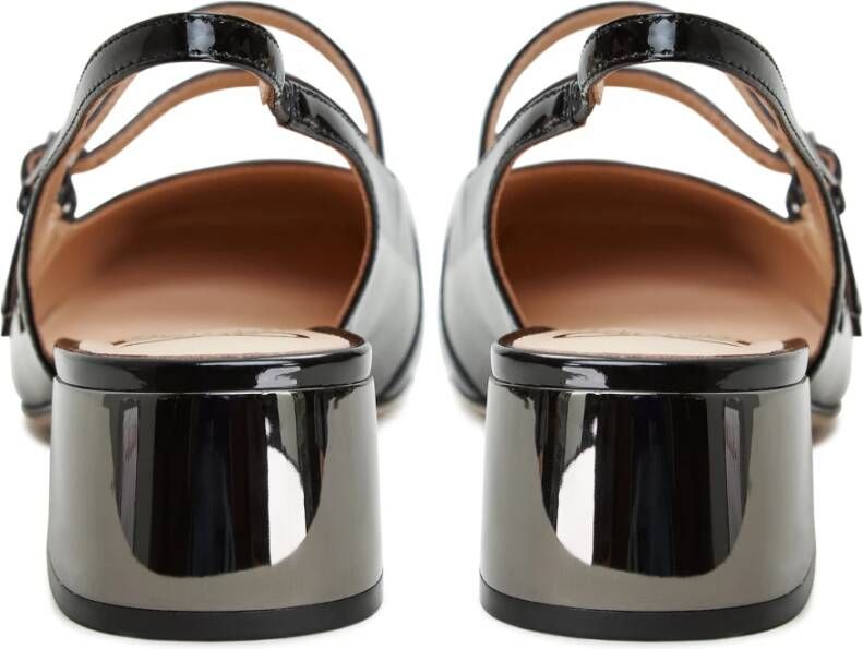 Cesare Gaspari Zwarte Block Heels Pumps Marisol Black Dames