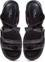 Cesare Gaspari Zwarte Blokhak Sandalen Black Dames - Thumbnail 4
