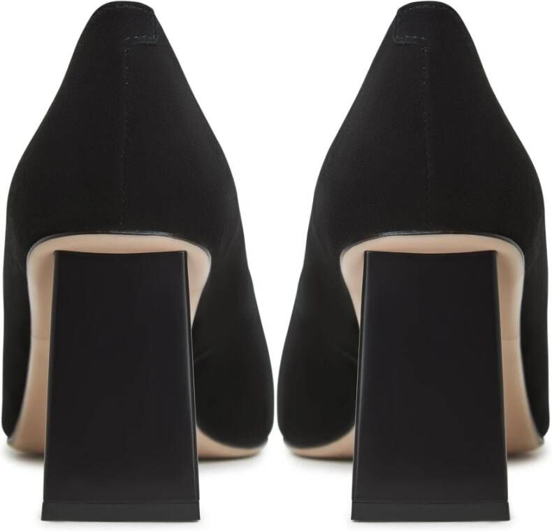 Cesare Gaspari Zwarte Blokhakken Pumps Silvia Black Dames