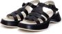 Cesare Gaspari Zwarte Leren Plateau Sandalen Joanna Black Dames - Thumbnail 3