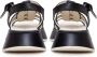 Cesare Gaspari Zwarte Leren Plateau Sandalen Joanna Black Dames - Thumbnail 6