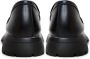 Cesare Gaspari Zwarte Leren Platform Loafers Black Dames - Thumbnail 7