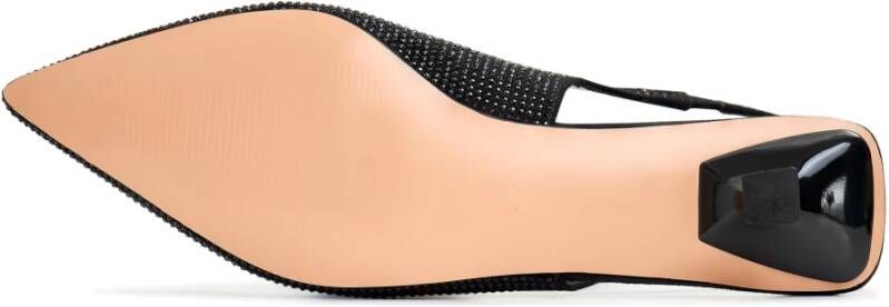 Cesare Gaspari Zwarte Stilettohakken Pumps Black Dames