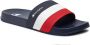 Champion Tricolor Amerikaanse Slide Sandalen Multicolor Heren - Thumbnail 7