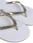 Champion Instap Sandalen met Ronde Neus en Glitterdetail White Dames - Thumbnail 4