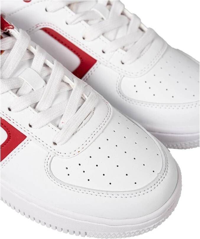 Champion Leren Vetersneakers Wit Heren