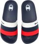 Champion Tricolor Amerikaanse Slide Sandalen Multicolor Heren - Thumbnail 5