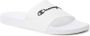 Champion Witte Slippers met Logo Letters White Heren - Thumbnail 3