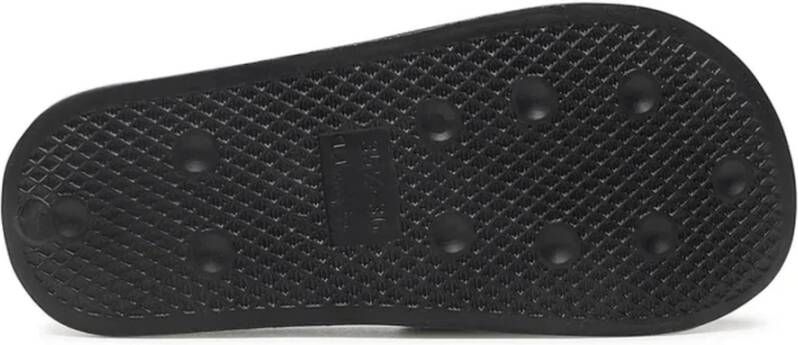 Champion Zwarte Slippers met Letterband Black Heren