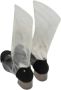 Chanel Vintage Pre-owned Canvas boots Black Dames - Thumbnail 3