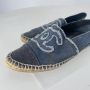 Chanel Vintage Pre-owned Canvas espadrilles Blue Dames - Thumbnail 7