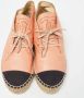 Chanel Vintage Pre-owned Canvas espadrilles Orange Dames - Thumbnail 3