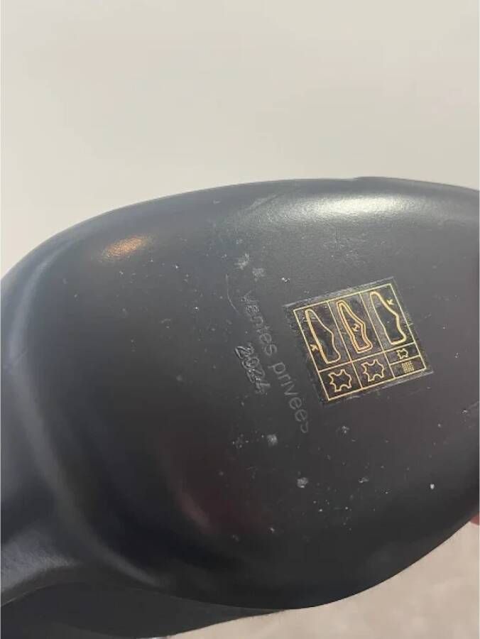 Chanel Vintage Pre-owned Canvas mules Black Dames