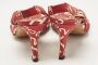 Chanel Vintage Pre-owned Canvas sandals Red Dames - Thumbnail 5