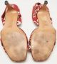 Chanel Vintage Pre-owned Canvas sandals Red Dames - Thumbnail 6