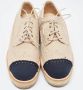 Chanel Vintage Pre-owned Canvas sneakers Beige Dames - Thumbnail 3