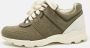 Chanel Vintage Pre-owned Canvas sneakers Green Dames - Thumbnail 2