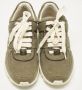 Chanel Vintage Pre-owned Canvas sneakers Green Dames - Thumbnail 3