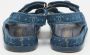 Chanel Vintage Pre-owned Denim sandals Blue Dames - Thumbnail 5
