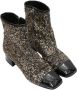 Chanel Vintage Pre-owned Fabric boots Black Dames - Thumbnail 2