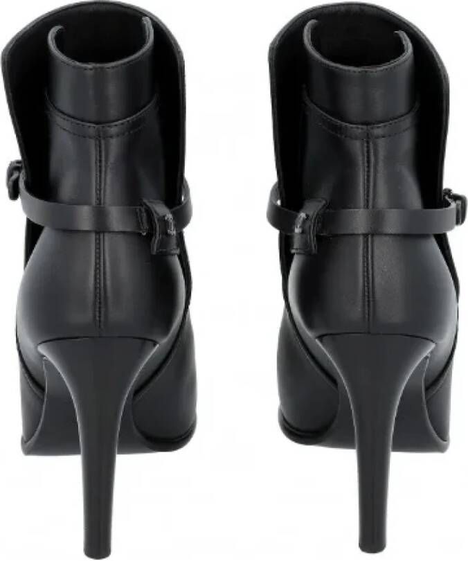 Chanel Vintage Pre-owned Fabric boots Black Dames