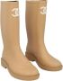 Chanel Vintage Pre-owned Fabric boots Brown Dames - Thumbnail 2