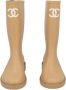 Chanel Vintage Pre-owned Fabric boots Brown Dames - Thumbnail 4