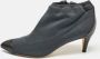 Chanel Vintage Pre-owned Fabric boots Gray Dames - Thumbnail 2