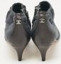 Chanel Vintage Pre-owned Fabric boots Gray Dames - Thumbnail 5