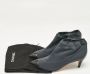 Chanel Vintage Pre-owned Fabric boots Gray Dames - Thumbnail 9